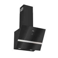 Наклонная вытяжка RISE 50 BK 243073